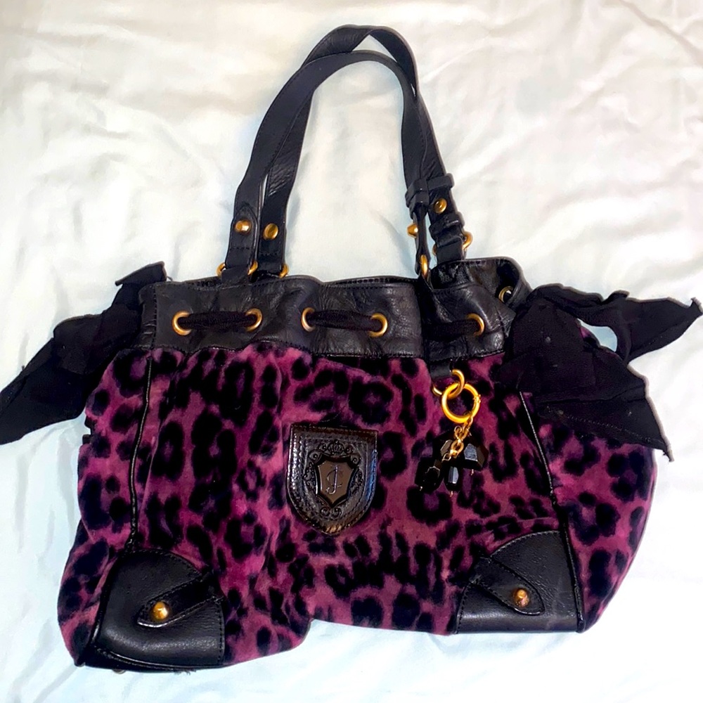 Juicy Couture Leopard Print Purse